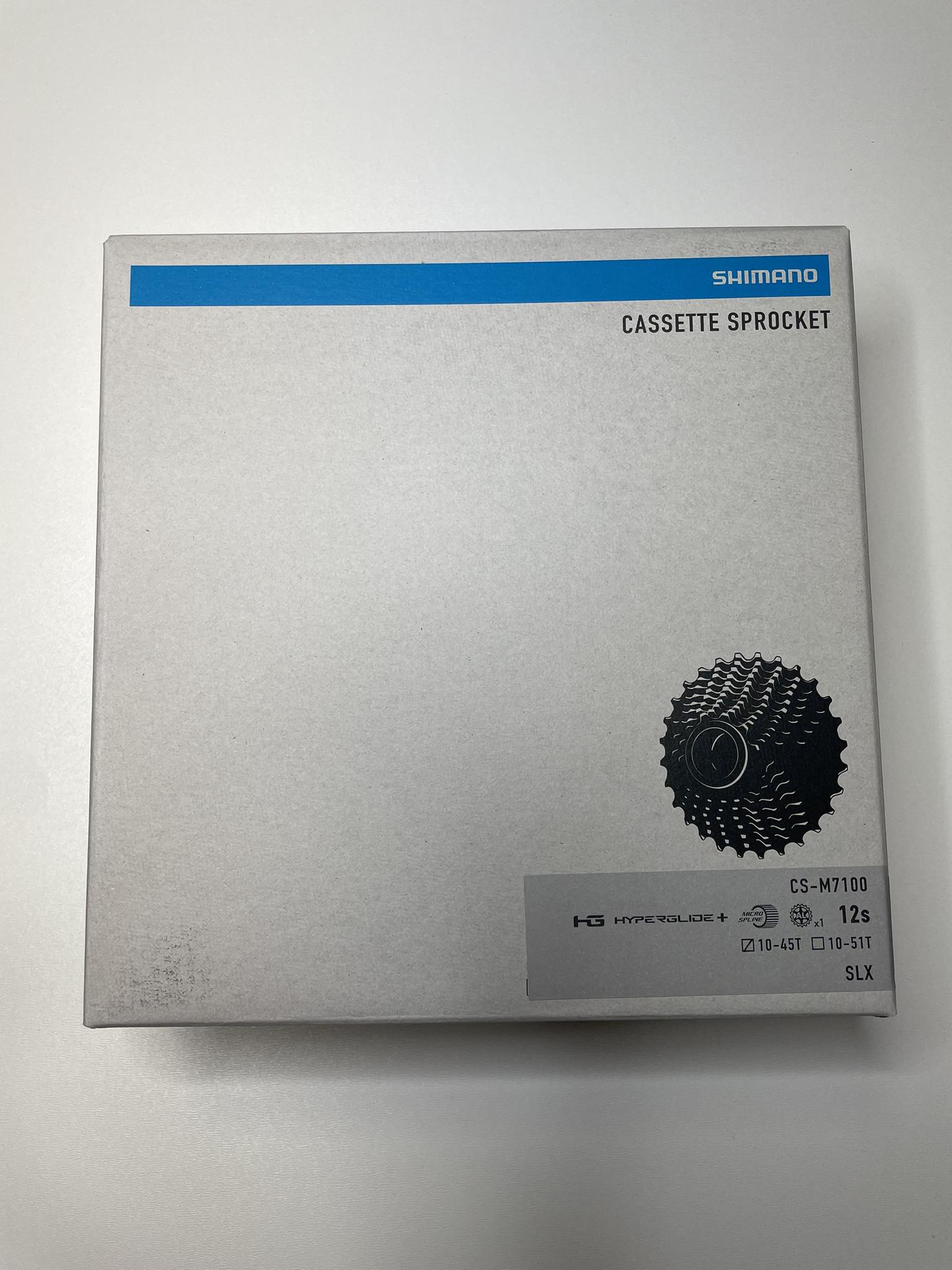 Kaseta Shimano CS-M7100 12s 10-45T SLX – SP Studio